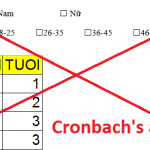 Thang đo likert nào áp dụng được để chạy cronbach’s alpha?